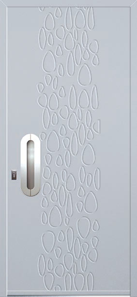 Porte d'entrée Kréative Galets