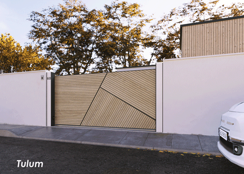 Portails aluminium CELARE