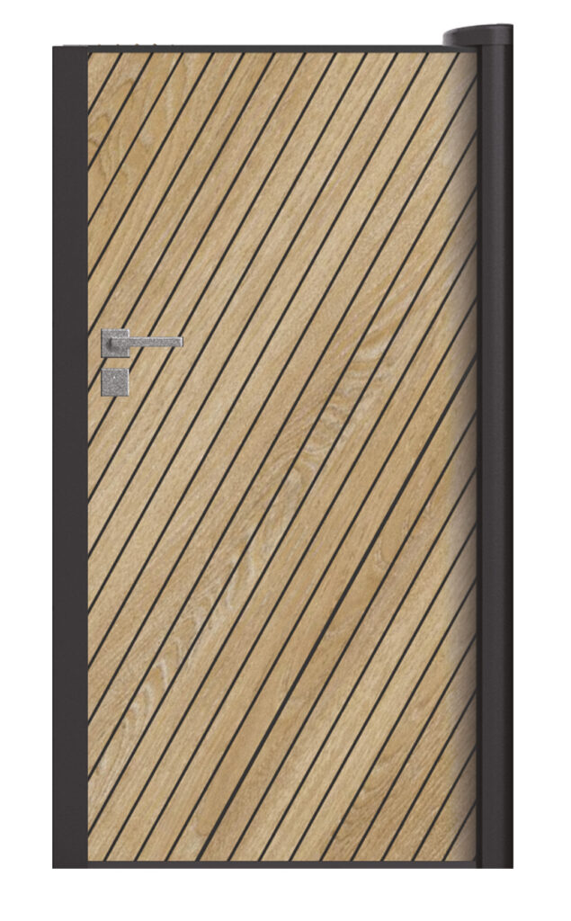 portillon aluminium Klostra Taïga