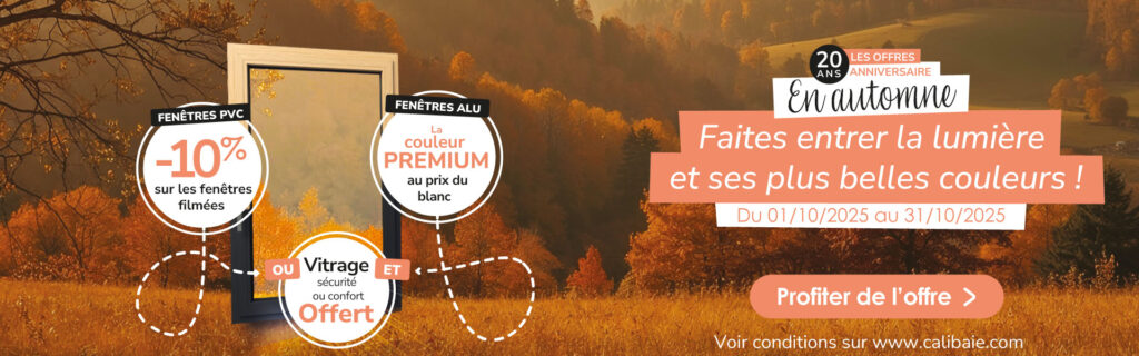 Promotions fenetres PVC et aluminium