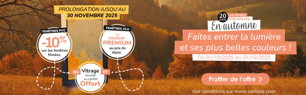 offres auttomne 2025 fenetres