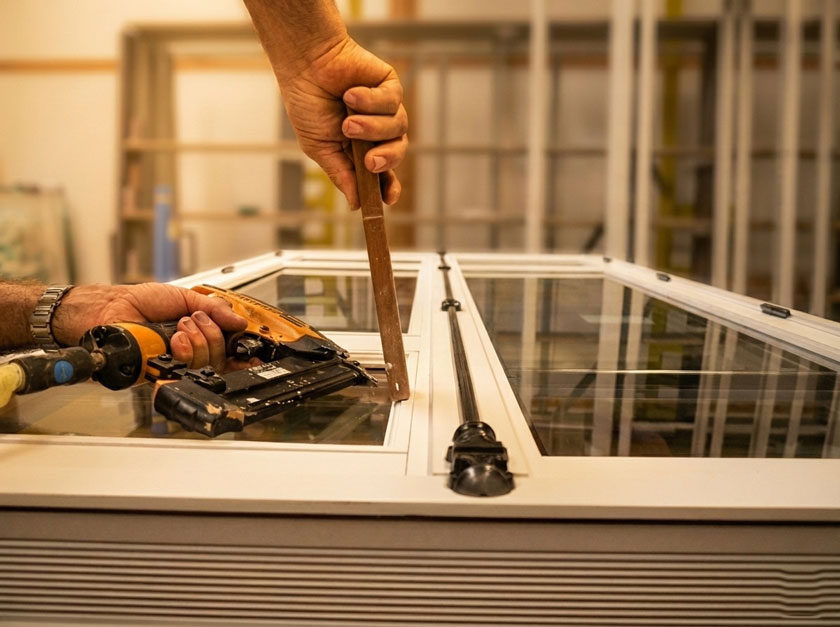 menuiserie fenetre bois à l'ancienne
