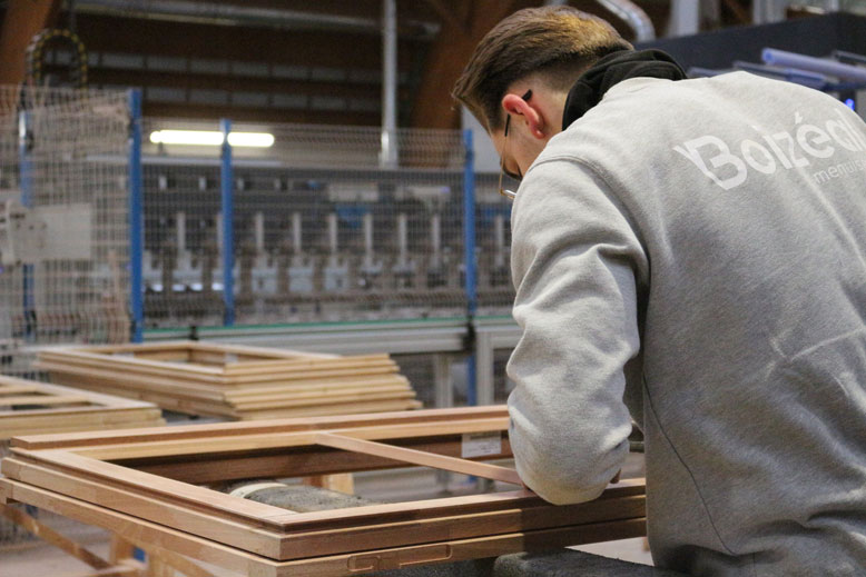 conception fenetre à recouvrement