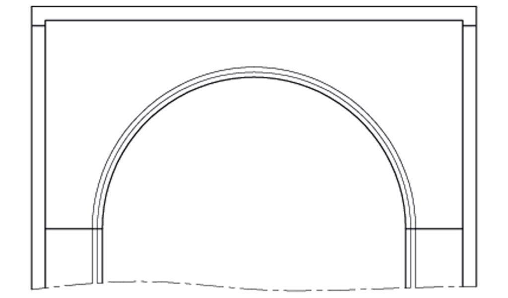 Plein cintre 1 côté