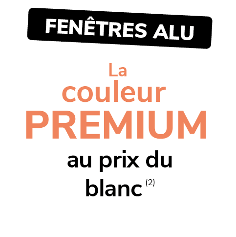 fenetres alu couleur au prix du blanc