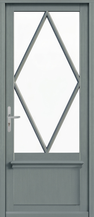 porte d'entrée bois M02