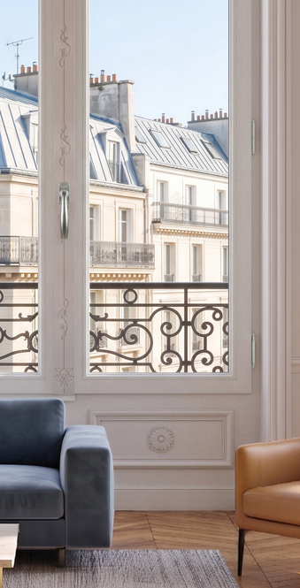 fenetre bois essentielle avec gravure personnalisée